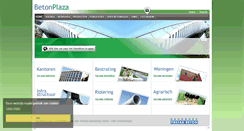 Desktop Screenshot of betonplaza.nl